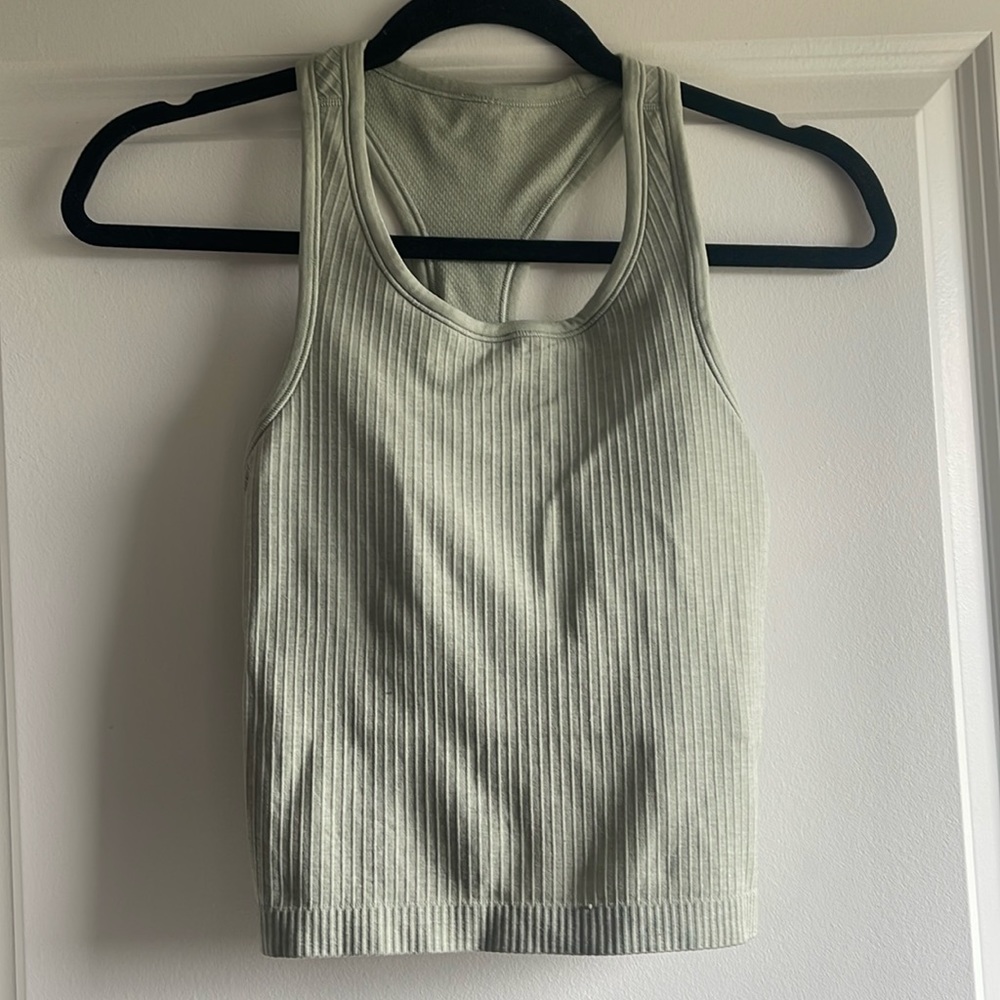 Lululemon Ebb To Street Racerback Crop Tank